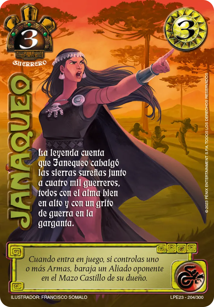 Janaqueo — Leyendas 3.0
