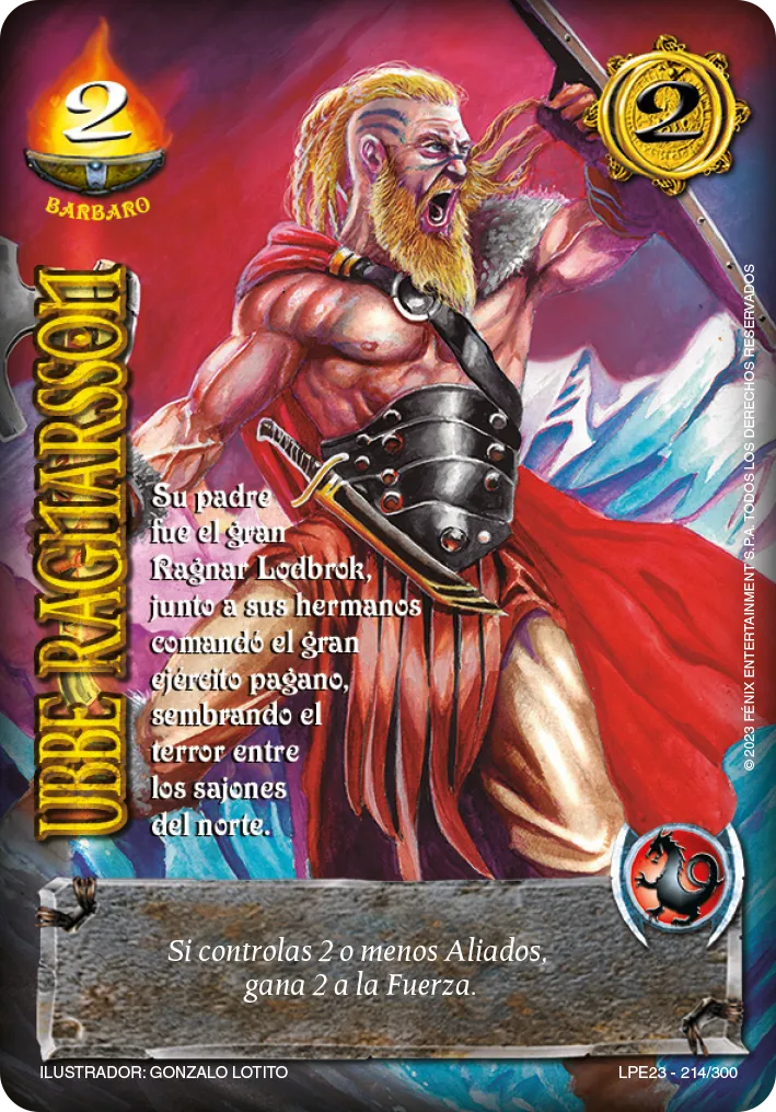Ubbe Ragnarsson — Leyendas 3.0