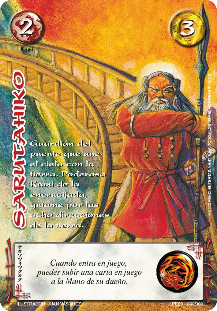 Sarutahiko — Leyendas 3.0