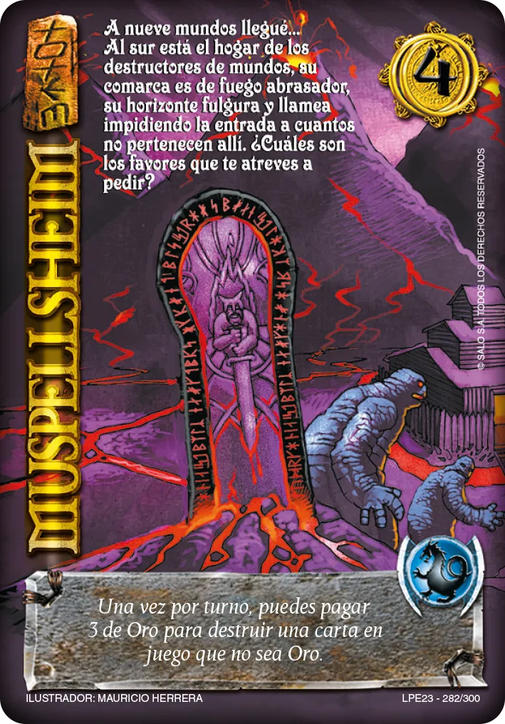 Muspellsheimm — Leyendas 3.0