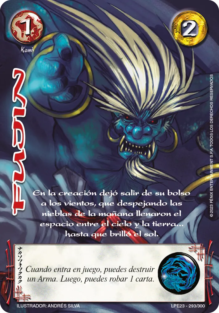 Fujin — Leyendas 3.0
