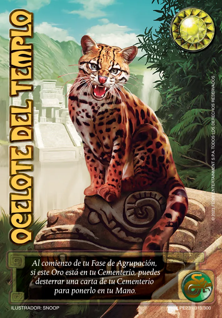 Ocelote del Templo — Leyendas 3.0