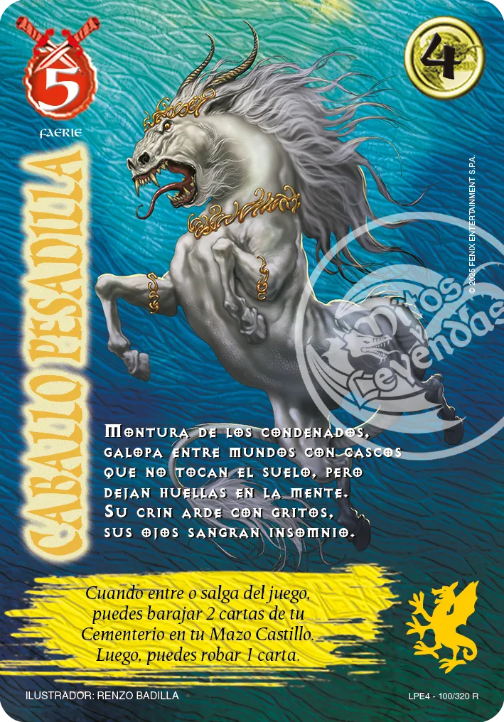 Caballo Pesadilla — Leyendas 4.0