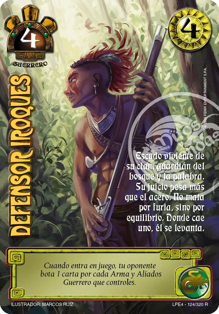 Defensor Iroques — Leyendas 4.0