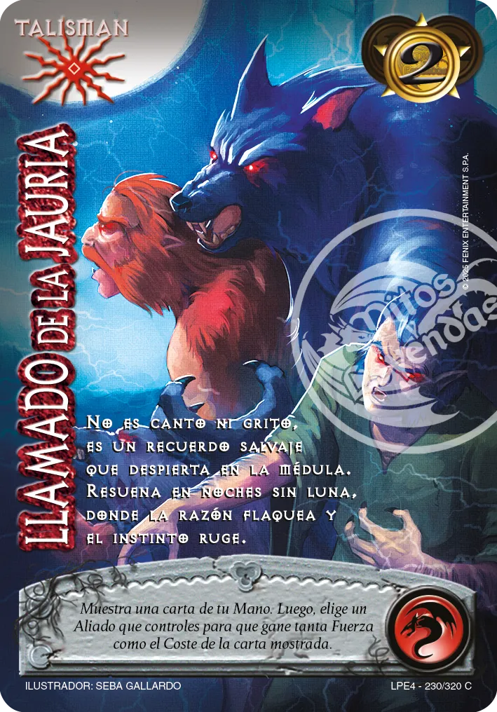 Llamado de Jauria — Leyendas 4.0