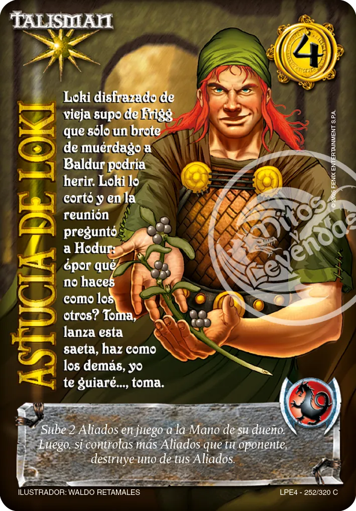 Astucia de Loki — Leyendas 4.0