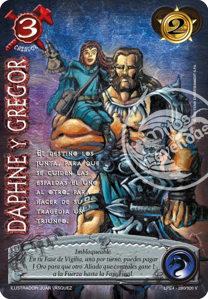 Daphne y Gregor — Leyendas 4.0