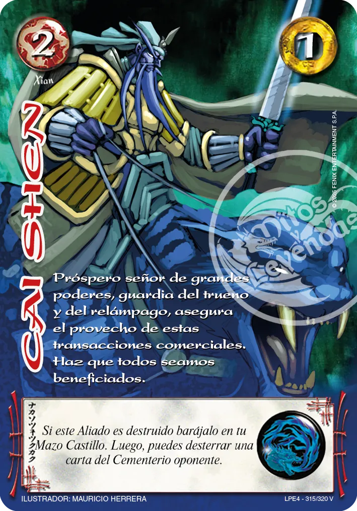 Cai Shen — Leyendas 4.0