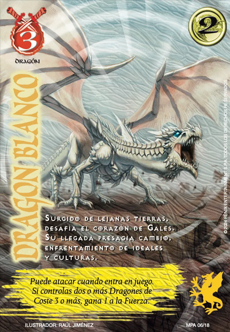 Dragon Blanco — MP - Leyendas de Avalon