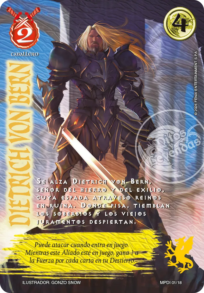 Dietrich Von Bern — MP - Aliento de Fuego