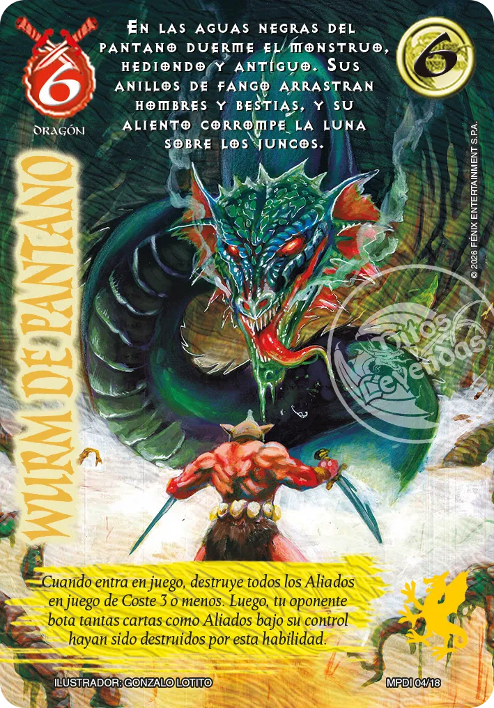 Wurm de Pantano — MP - Aliento de Fuego