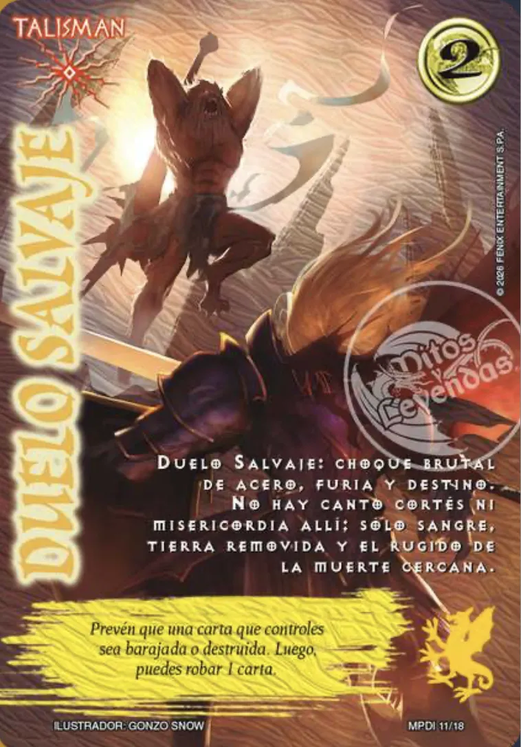 Duelo Salvaje — MP - Aliento de Fuego