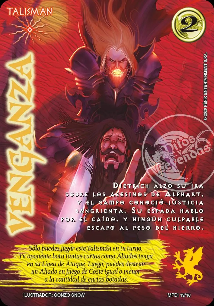 Venganza — MP - Aliento de Fuego