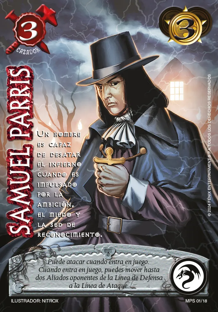 Samuel Parris — MP - Horrores de Salem