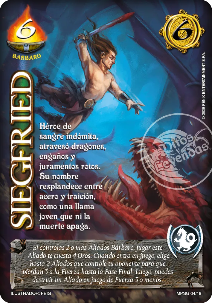 Siegfried — MP - Locura de Dragon