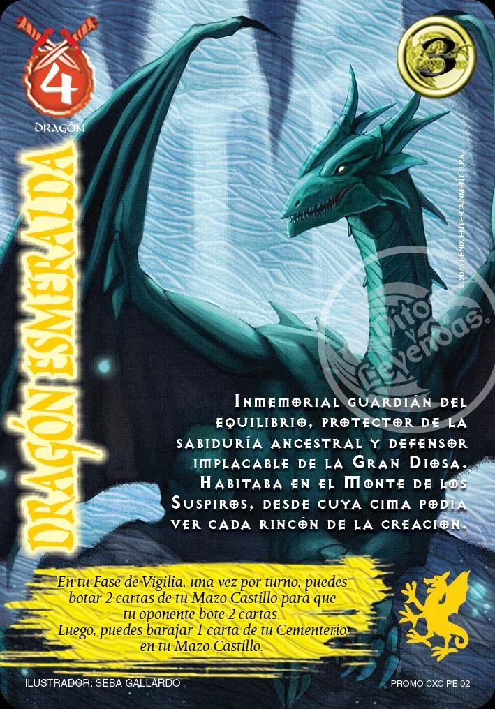 Dragon Esmeralda — Promocionales