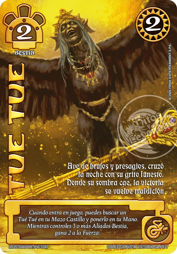 Tue Tue — Cartas Victoriosas