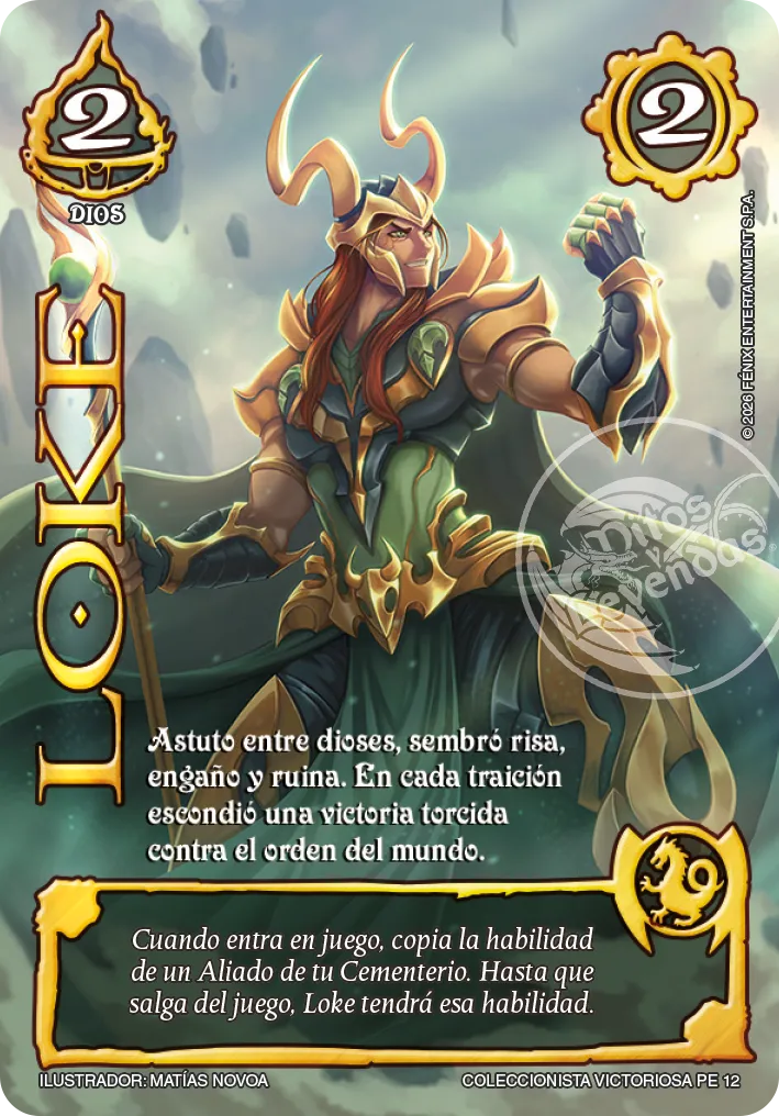 Loke — Cartas Victoriosas