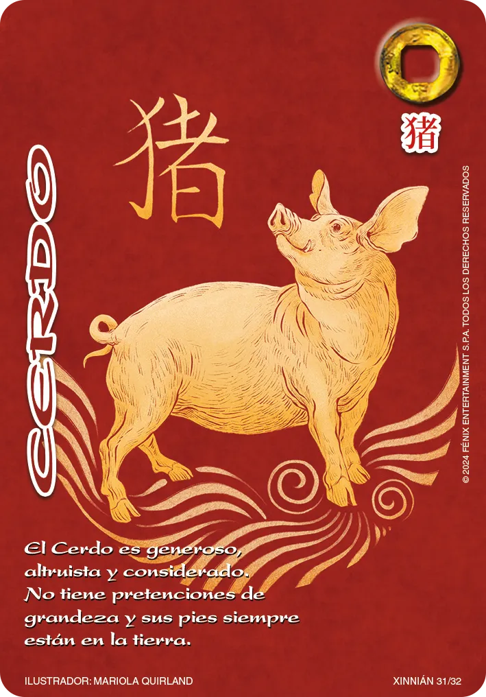 Cerdo — Año Nuevo Chino 2024